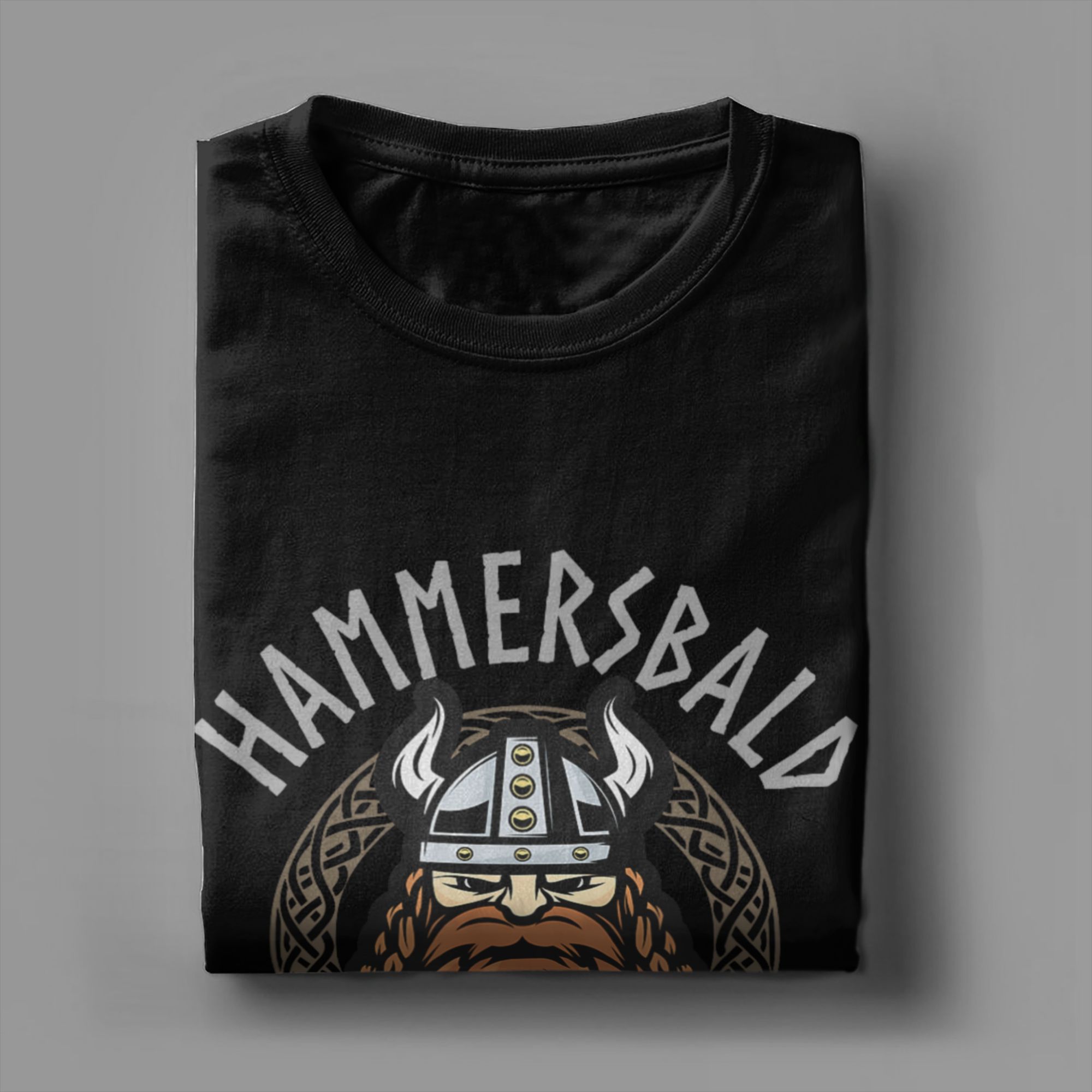 Summer Viking Clothing - Koszulka męska Hammersbald, wiking, bóg niecierpliwości,