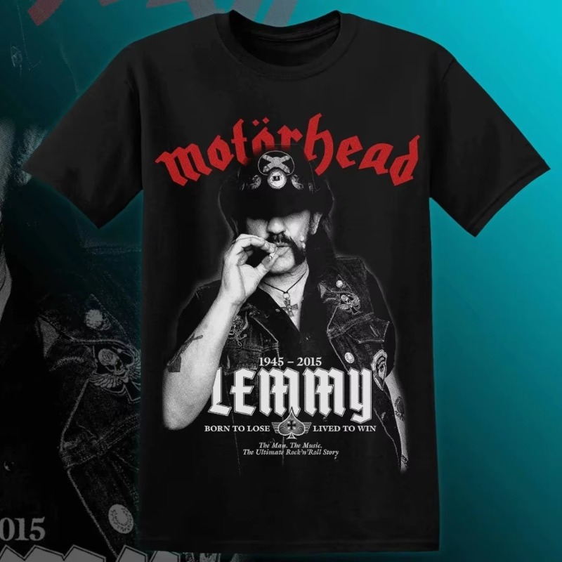 Summer Clothing Brands For Women - Koszulka MOTÖRHEAD LEMMY Męska Damska Krótki