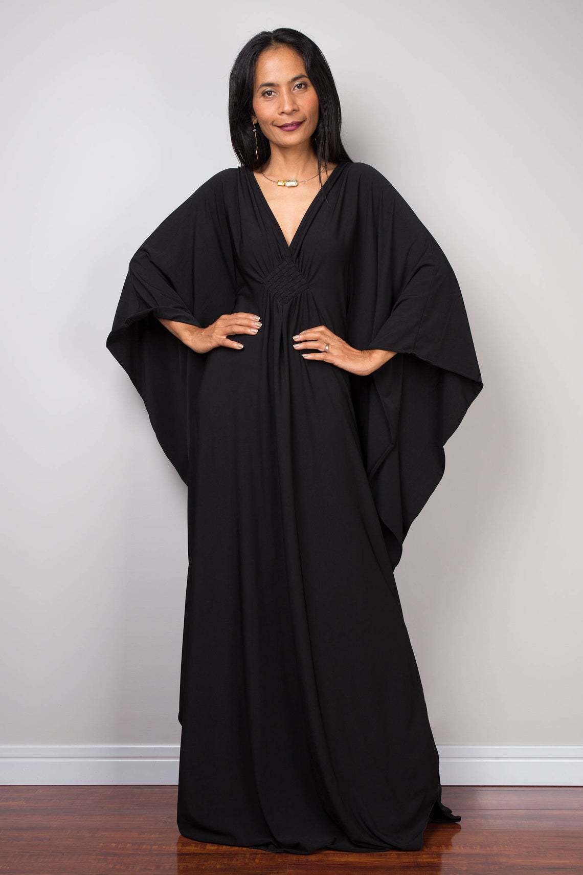 Summer Clothing Colors - Damskie sukienki plażowe typu kaftan w