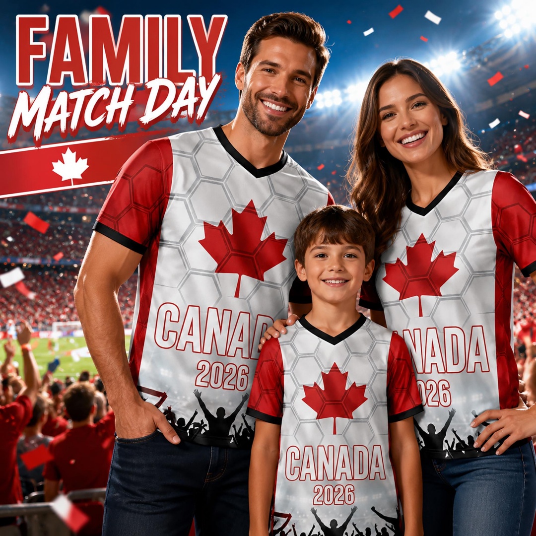Summer Clothing Women Canada - Koszulka piłkarska Kanada 2026 Unisex Odzież