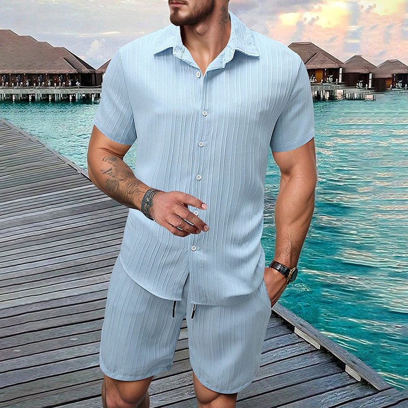 Summer Clothing Types - Męski zestaw na lato 2026: koszula