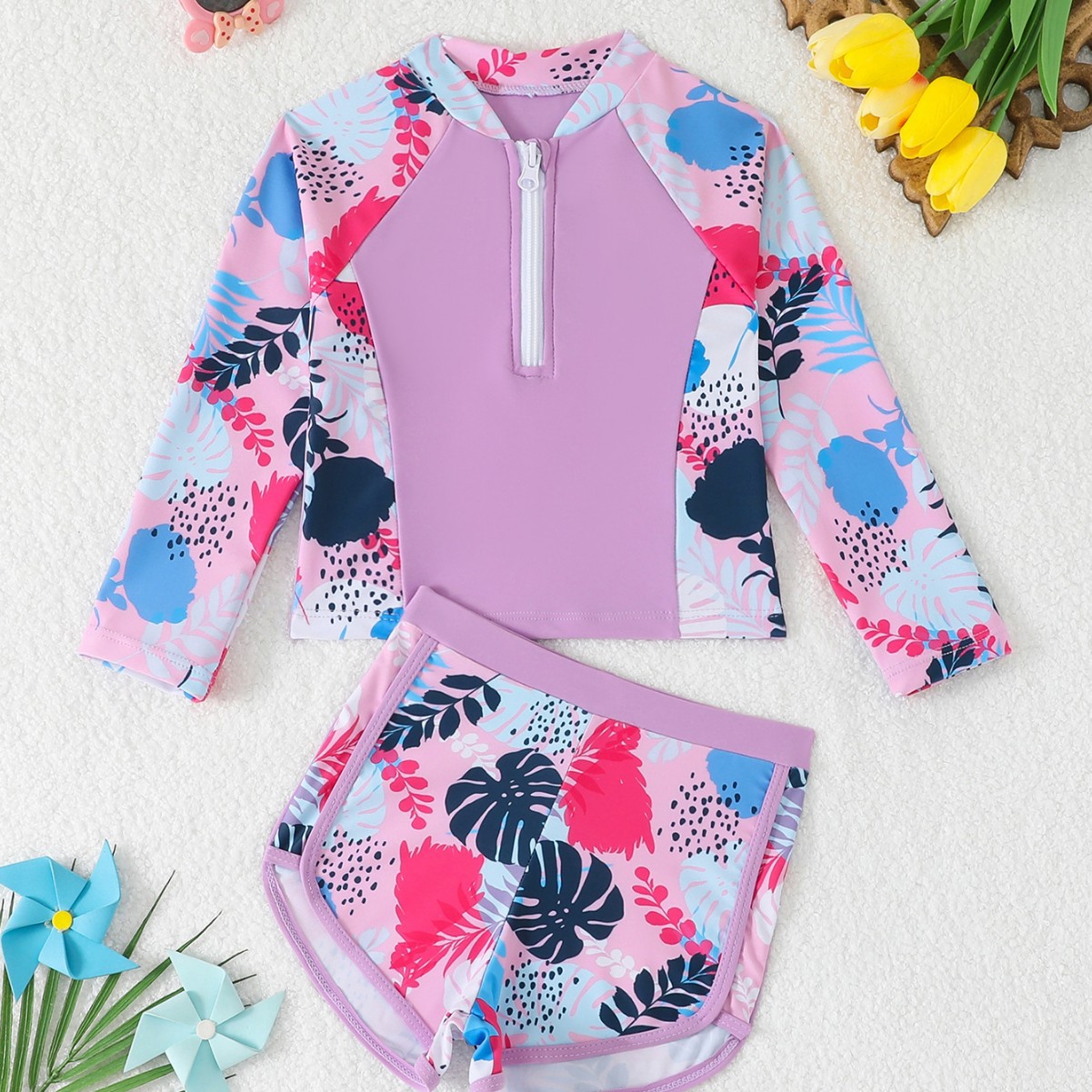 Dwuczęściowy strój kąpielowy d – Rash Guard Long Sleeve recenzja i cena