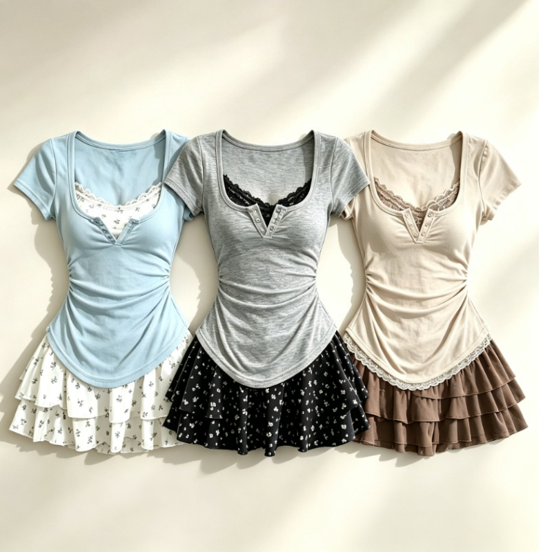 Zestaw w stylu Lolita, japońsk – Summer Alt Clothing recenzja i cena
