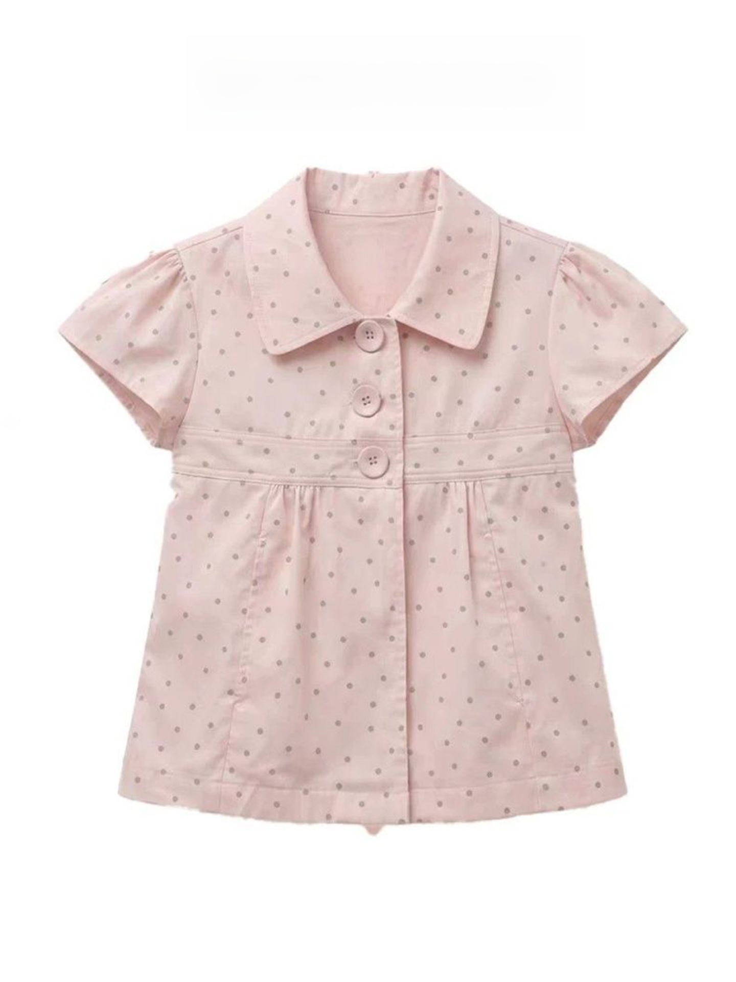 Słodka różowa bluzka w kropki  – Summer Clothing Old Money recenzja i cena