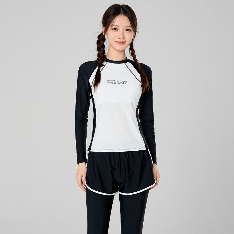 Dziewczęcy strój kąpielowy z d – Rash Guard Long Sleeve recenzja i cena