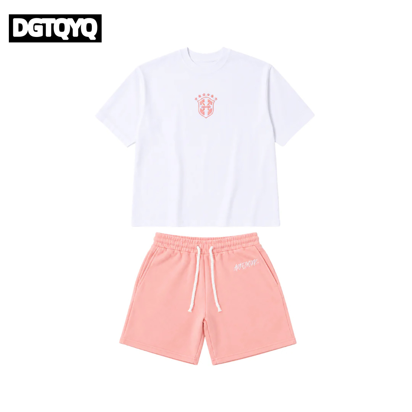 Męskie letnie nowe różowe haft – Summer Clothing Haul recenzja i cena