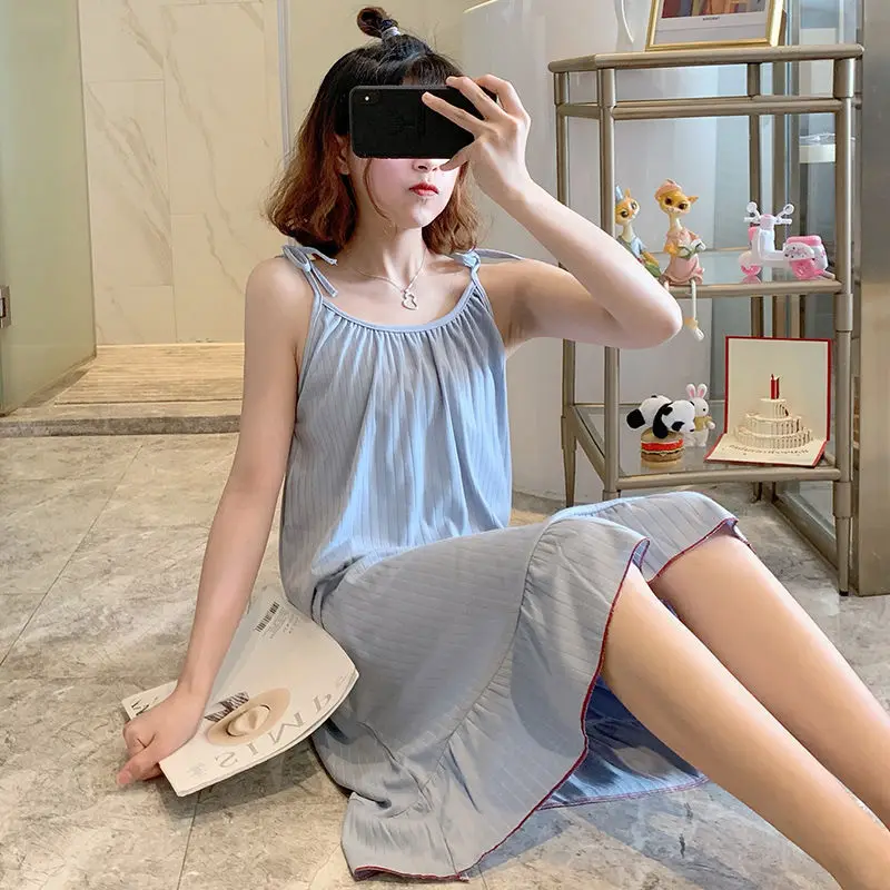 Miękka damska koszula nocna, p – Summer Clothing Colors recenzja i cena