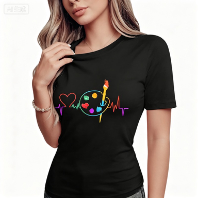 Kolorowa, geometryczna damska  – Summer Clothing Color Palette recenzja i cena