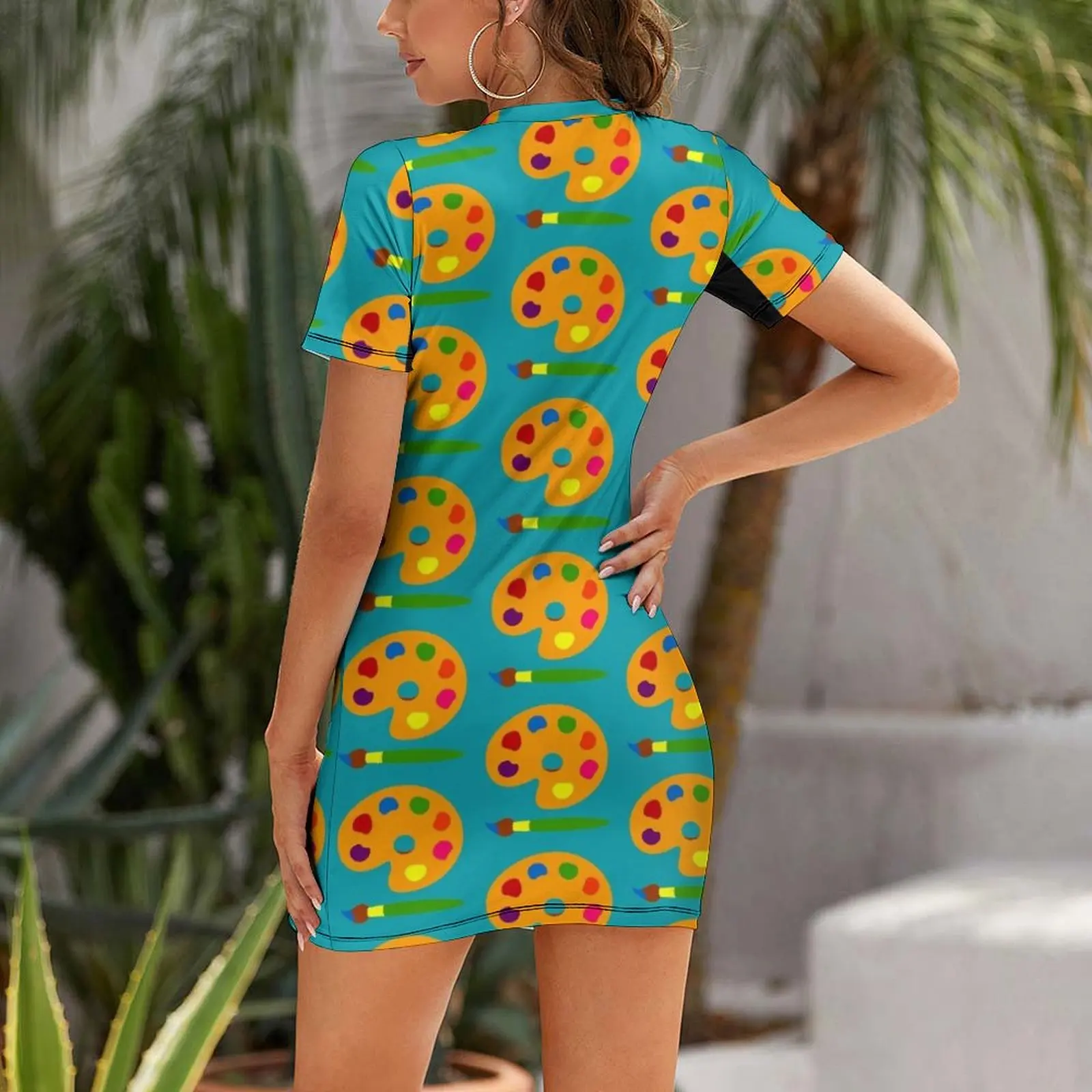 Kolorowa paleta farb Sukienka  – Summer Clothing Color Palette recenzja i cena